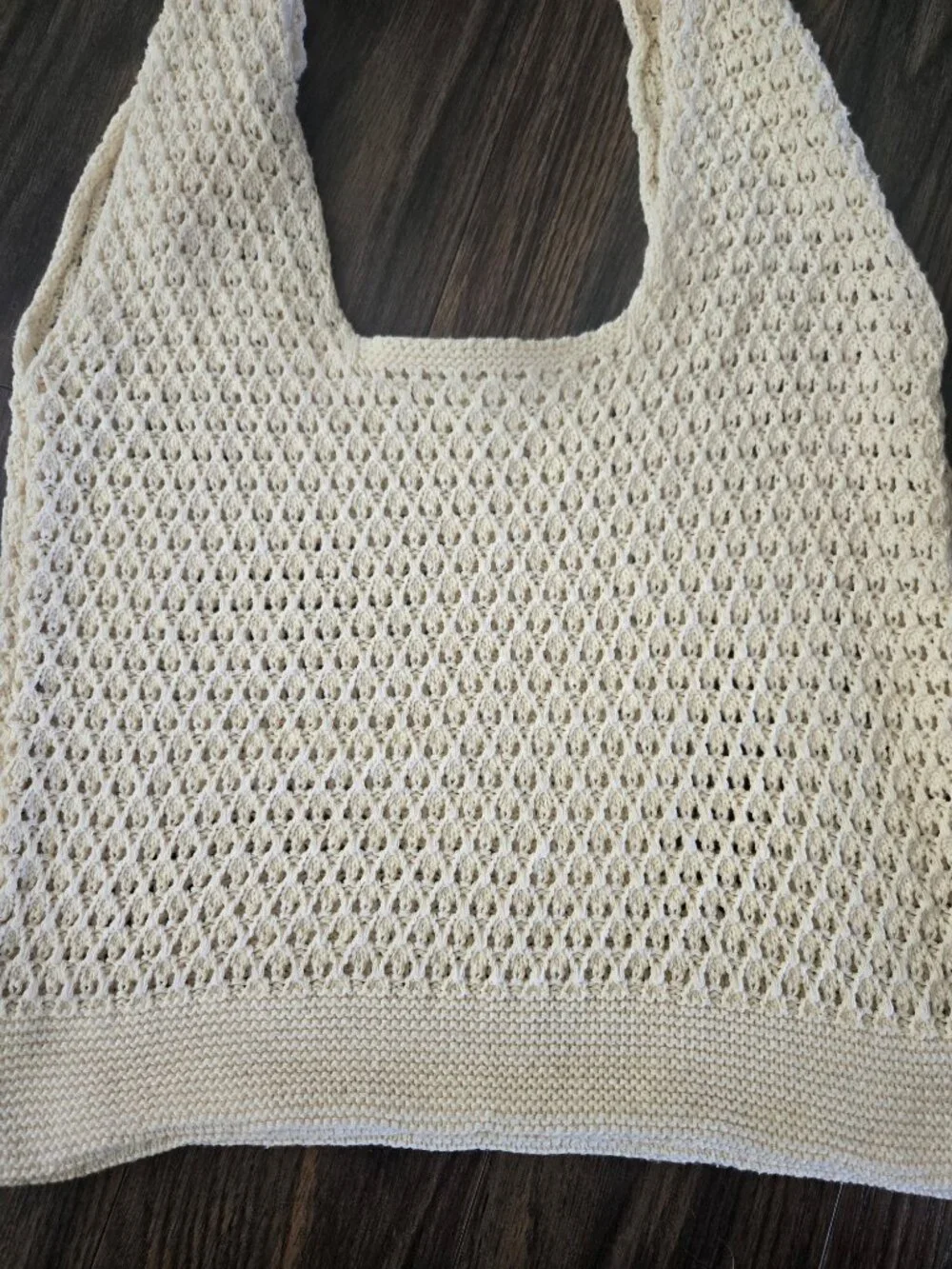 70's Boho/Hippie Style Crochet Knit Hobo Bag NWOT
